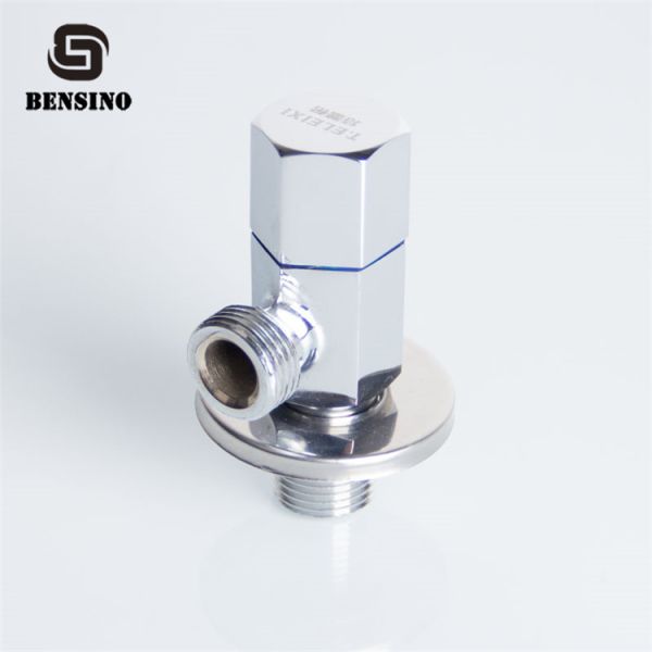 1/2 Inch Hot Cold 165g Chrome Plated Angle Valve