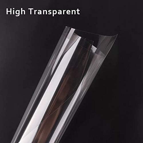 Clear Cellophane Sheets, 7.5x7.5 Inches Cello Sheets, Cellophane Wrap For Candy, DIY Arts Crafts Decoration And More