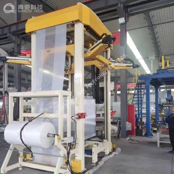 500mm-1500mm Machine Stretch Hood Film Hydraulic Stretch Hooder Equipment