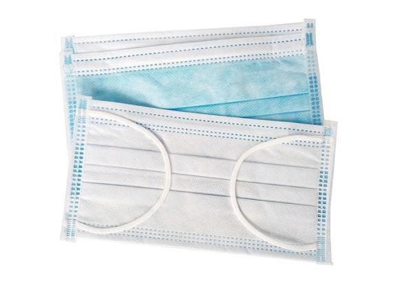 Earloop 3 Ply Surgical Face Mask CE Approved 50pcs Per Box Packaging