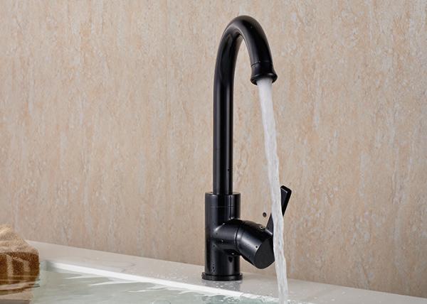 Black UPC Save Water Sprayer Head Kitchen Faucets ROVATE Single Hole