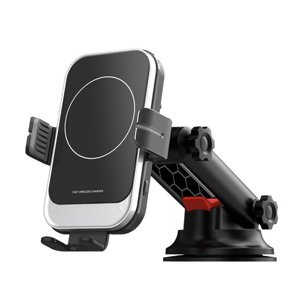 IPhone 13 Pro Qi Car Wireless Charger 110-205KHz For Samsung Z Flip3 15W