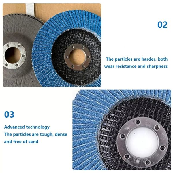Flap Price 125*22.2mm Flap Disc Wheels 4 Inch Metal Abrasive Disc Grind Tools Flap