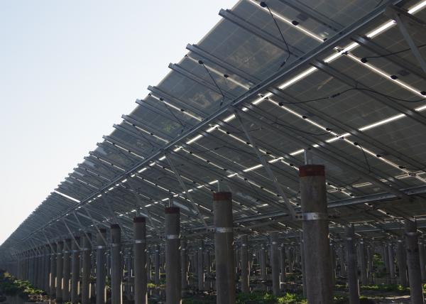 High Strength Hot Rolled Steel Profiles Hot Dip Galvanized For Solar Panel Bracket