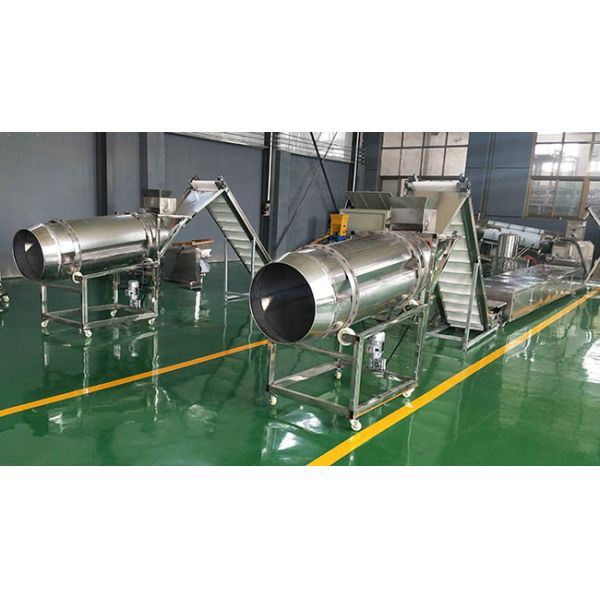 линия производства продуктов питания нержавеющая сталь собаки машины лепешки питания любимца 100-500Kg/H