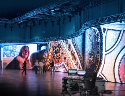 500x500mm Indoor Led Display P2.9 P2.8 P2.87 P2.97 Curve Screen Panel Video Wall