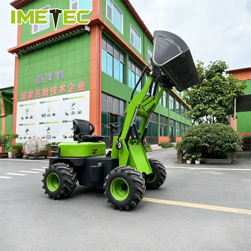 Multifunction Electric Telescoping Forklift Wheel Loader handler 650kg