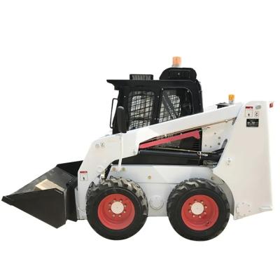 Hydrostatic Four-wheel Drive Mini Wheel Backhoe Skid Steer Loader with Yanmar Engine