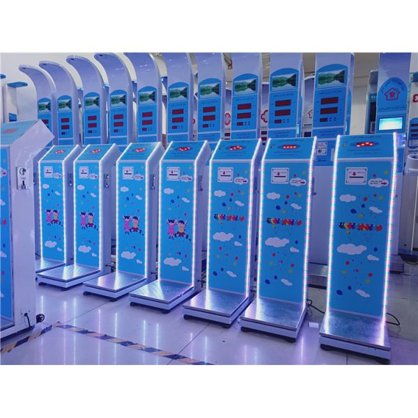 Coin Vending Weighing Scales Division 0.1kg LED Display Type Digital Body Weight Machine