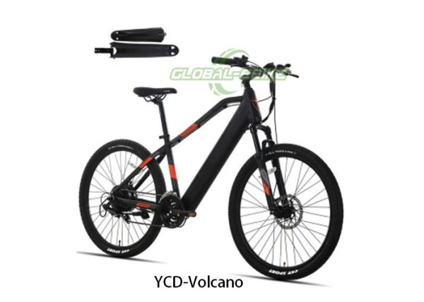 26inchx2.1 Tires Electric Assist Road Bike With Shimano 21 Speed Derailleur