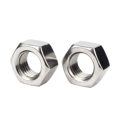 Automotive Industry Galvanized Stainless Steel Hexagon Head Nuts DIN934 10b21 M4-M52