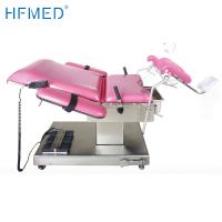 Lit hydraulique gynécologique d'examen de l'obstétrique SS304