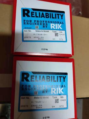 4m40 RIK Piston Rings Me202342 Me202380 For Excavator Japan Rik 20975 20661
