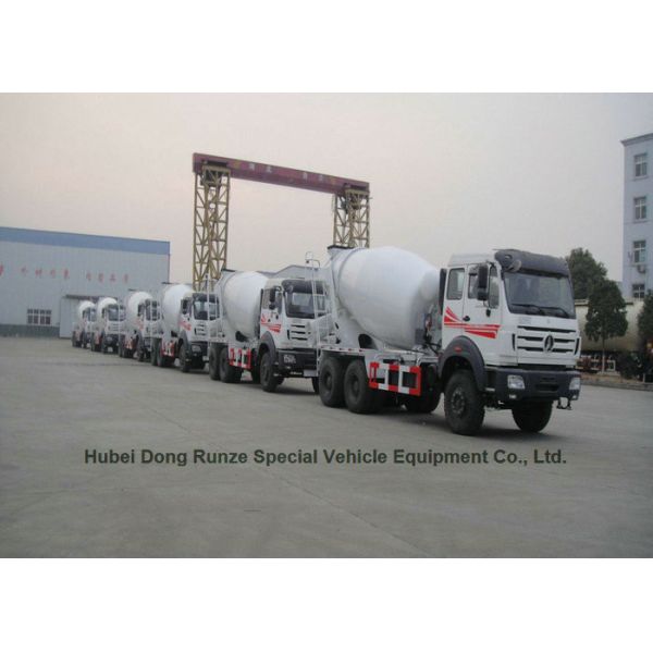 Beiben 2534 RHD / LHD Concrete Mixer Truck EURO 3/5 Heavy Duty 10-12m3