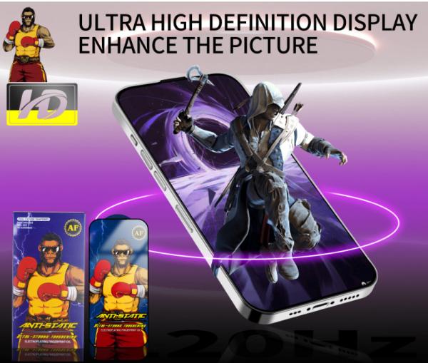 RoHS Transparent Screen Protector Anti Fingerprint For Iphone 14 Pro Max