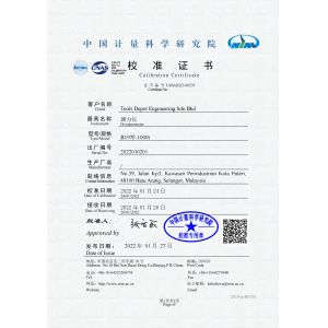 Brans Measuring And Controlling Technology Co., Ltd Certificaciones