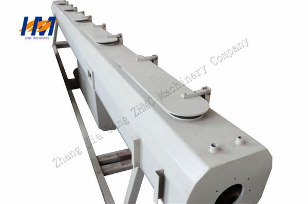 White Plastic Vacuum Calibration Tank , Vacuum Tank For Pipe Extrusion