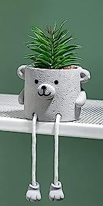 Artificial Bonsai Tree Juniper Faux Plants Indoor Fake Plants Decor with Ceramic Pots for Home Table Office Desk