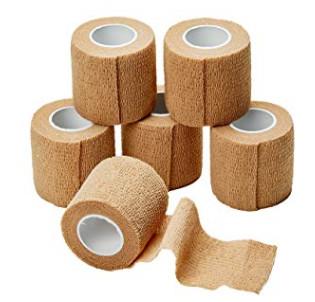 Latex Free Medical Gauze Bandage Self-Adhering Elastic Bandage Easy Operation