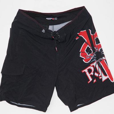 O Spandex fresco do poliéster 8% de Boardshorts 92% dos homens do impermeabilizante nunca desvanece-se