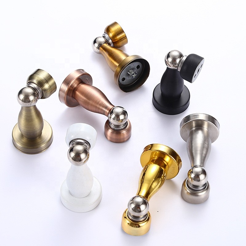 Stainless Steel Modern Anti-Collision Door Stopper Easy Installation Wall Mount for Hotel Use 1 Year Warranty Total Project