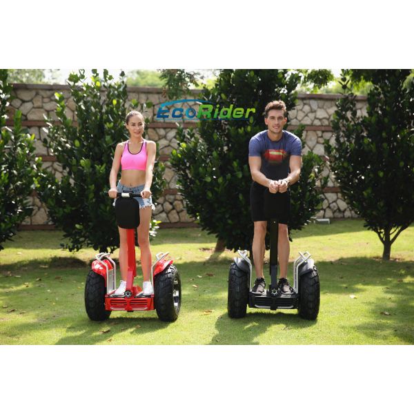 Fat Tire Electric Off Road Segway Self Transporter 45 Degree Max Gradient Limit