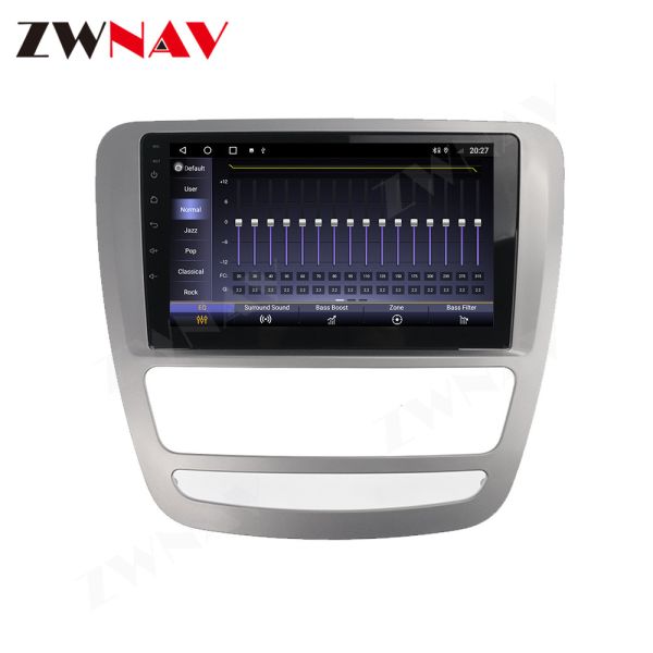 Navegación GPS de la unidad principal del estéreo del coche de 9