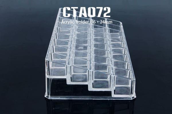 Acrylic Bottle Holder Tattoo Accessories Plastic Lipstick Display Nail Polish Holder