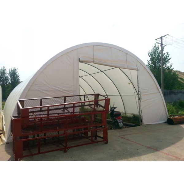 9.15m(30') Wide Dome Storage Tents, 30x40x15, 30x65x15, 30x85x15