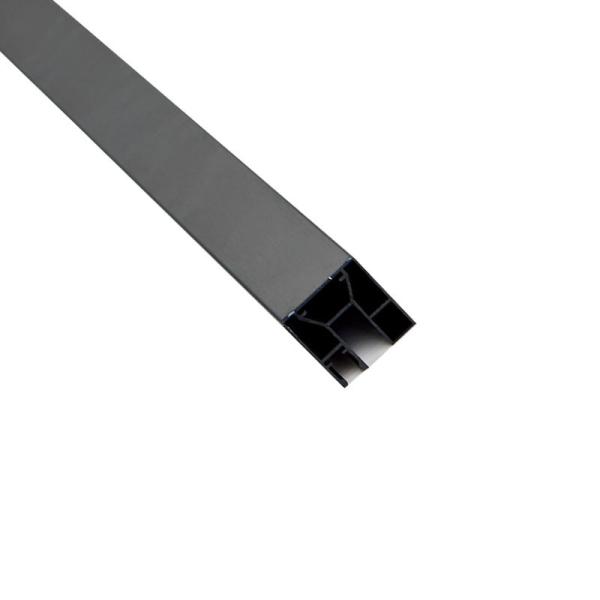 Frameless Balustrade Aluminum Handrail Profiles U Channel Glass Railing