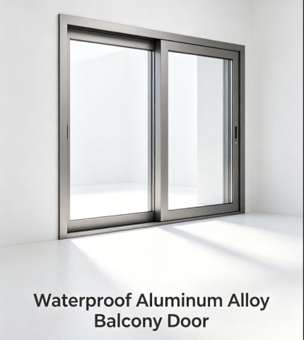 Waterproof Aluminum Alloy Balcony Door Corrosion Resistance