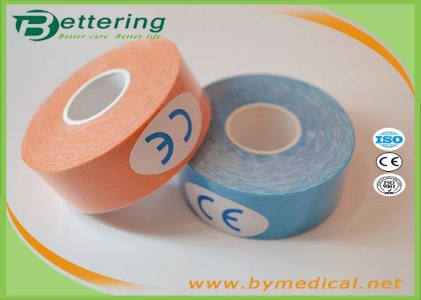 2.5cm Sports Physiotherapy Tape Kinesio Tape Kinesiology cotton elastic sports muscle tape with Various colours