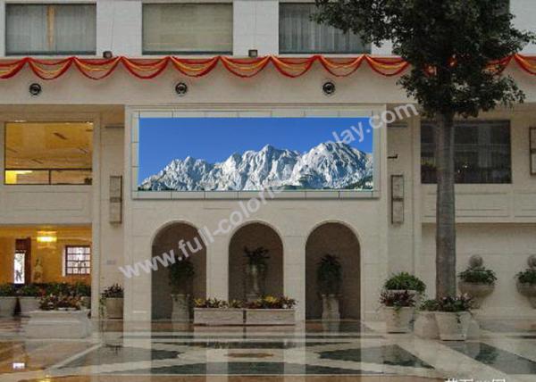 Wide View Angle Fixed Installation Led Display P3 / P4 / P5 / P6