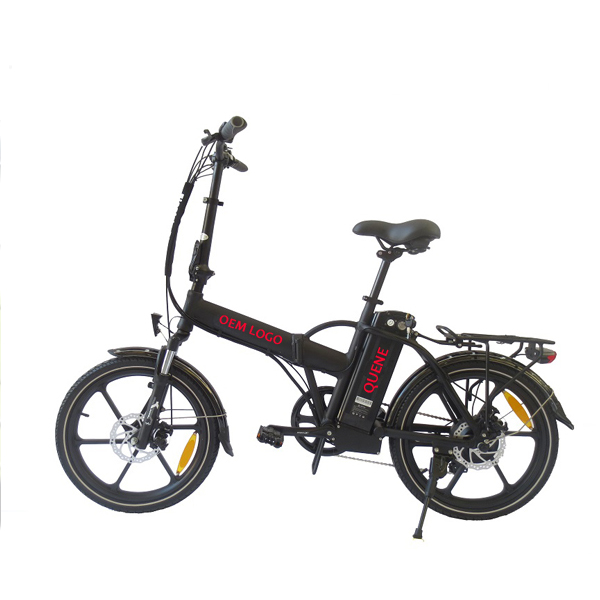 Low Noise Foldable Electric Bicycle , Fat Tire Electric Bike With LCD S900 Display