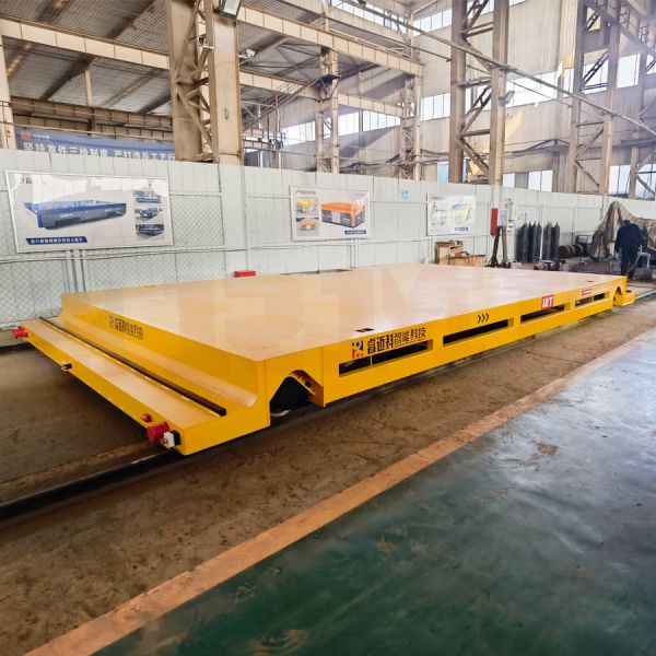 Heavy Load 12 Tons Transformer Low Voltage Rail Powered Transport Cart