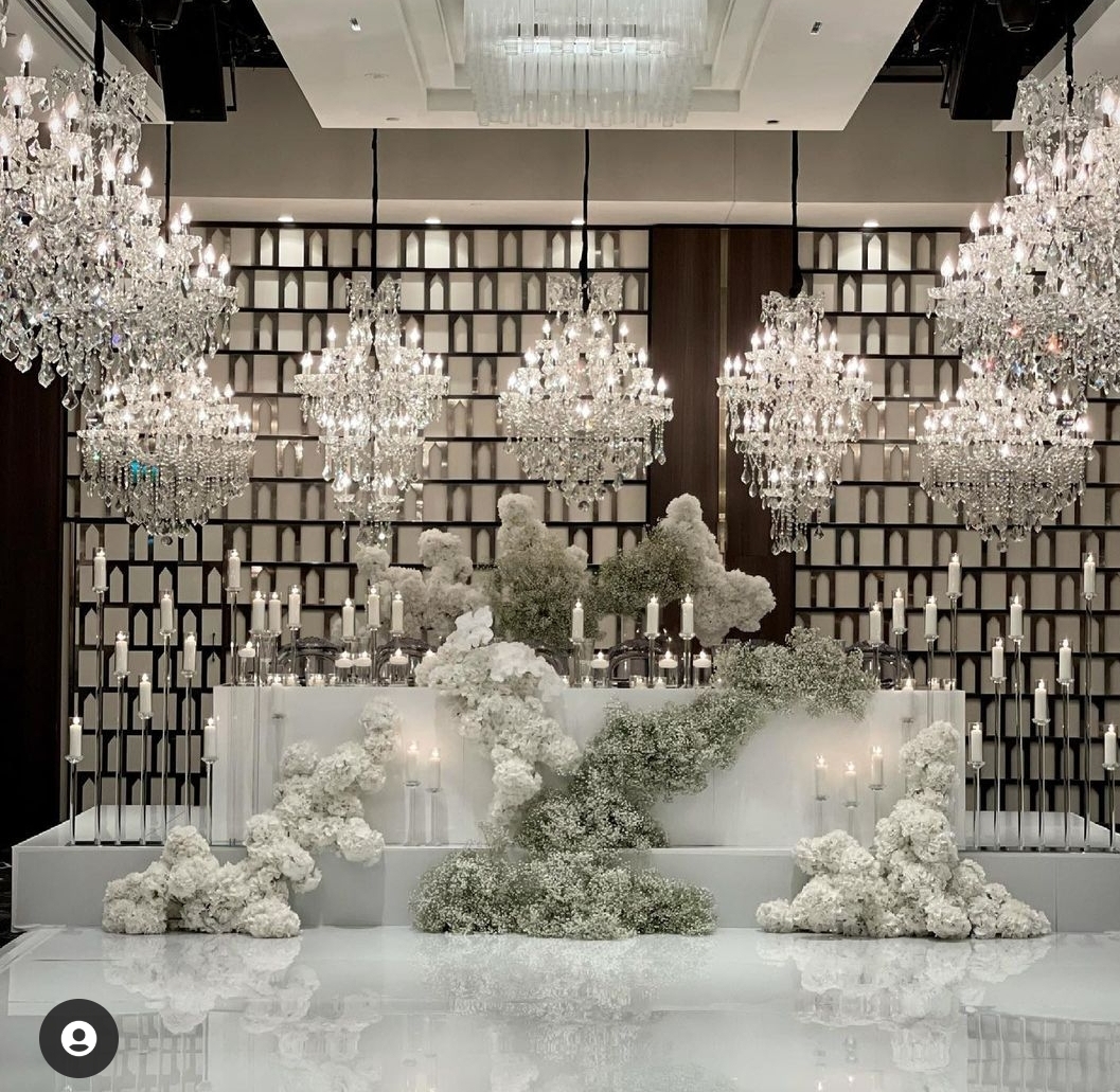 Церковный свадебный фон Цветочное украшение Портативный 4 шт.