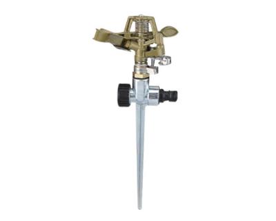 1/2'' Zinc Alloy Impact Sprinkler Heads With Spike Agriculture Garden Irrigation