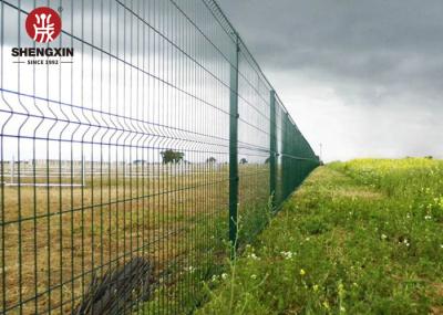 Yard Link 3D Curved Pvc Coated Iron Wire Fence V Fold Welded