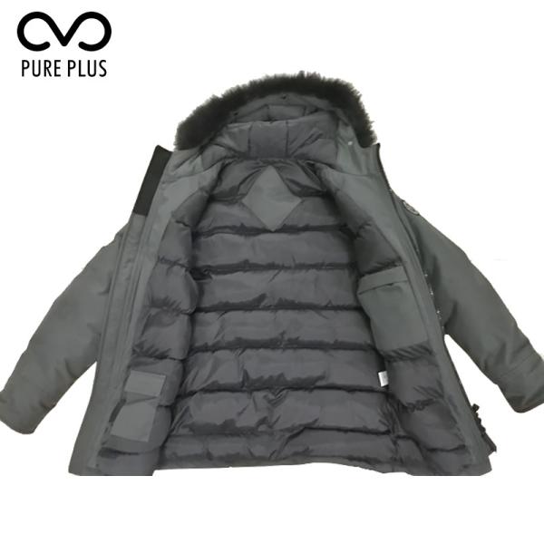 Popular Mens Light Padded Jacket , Heat Retention Long Padded Winter Jacket