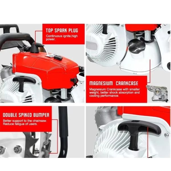 New Chain Saw 070 Chainsaw Av Petrol Av Chain Saw for Sale 105.7CC 4.8KW