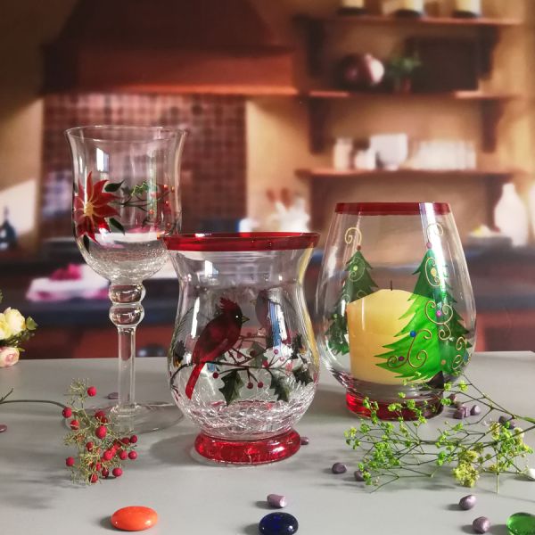 Держатель для свечи урагана классики отказа льда американский стеклянный