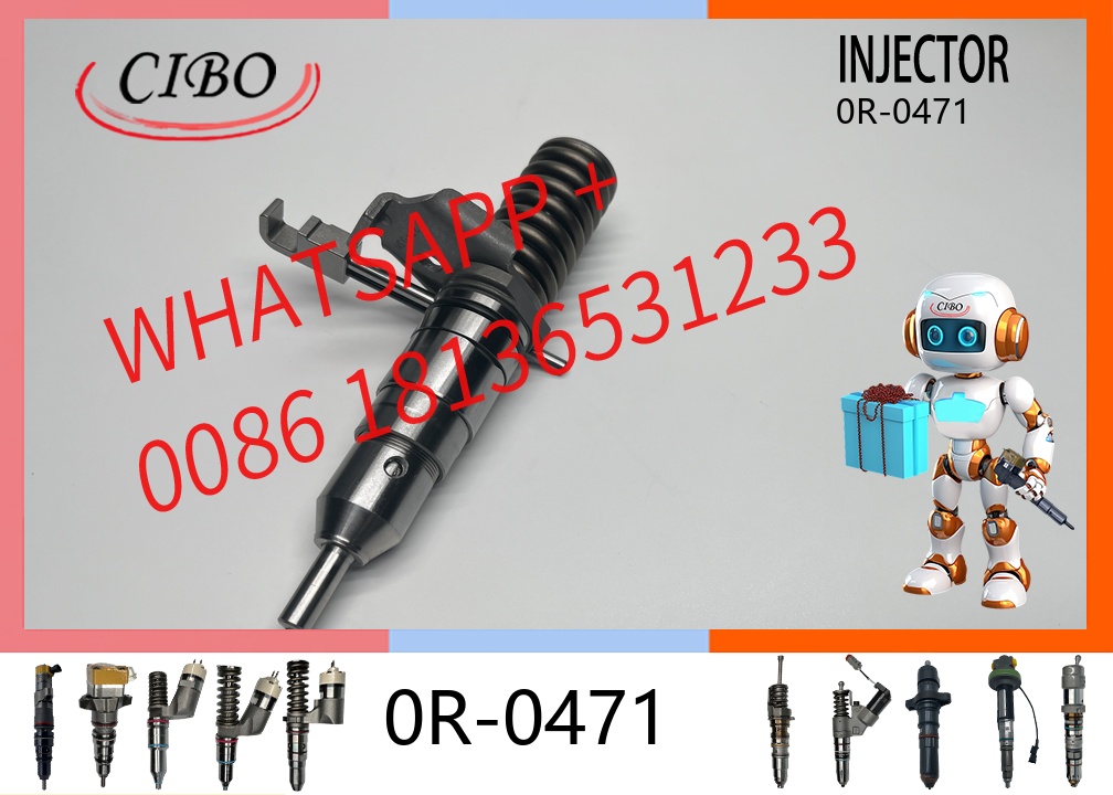 original 0R-0471 Diesel Engine Fuel Injector for 3116 Excavator 200B 320B 322B 325B 446B Mechanical Fuel Injector Nozzle 0R0471 9Y-4982 102-7038 127-8205 original new injector