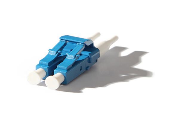 Duplex Fiber Optic Cable Connectors Single Mode , Optical Cable Connector 0.9 / 2 / 3mm