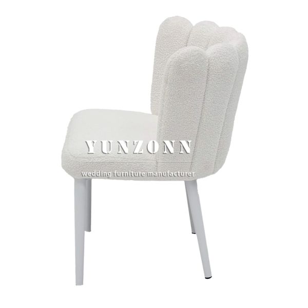 Wholesale White Stainless Steel Daisy Chair Hotel Furniture for Banquet Parties and Events