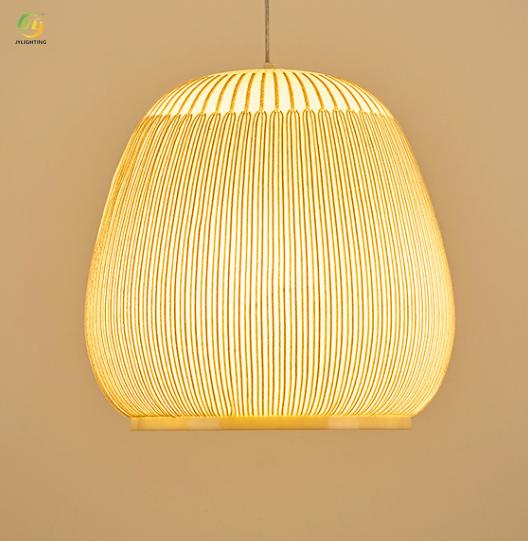 JYLIGHTING Spanish Knit Living Room Designer Modern Minimalist Restaurant Study Bedroom Fabric Modern Pendant Light