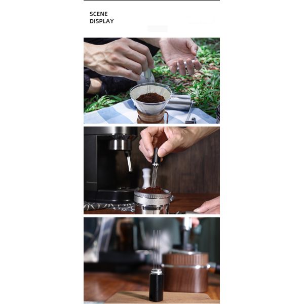 Modern 0.4mm Stainless Steel Needle Coffee Stirring Tamper for Precise Coffee Brewing
