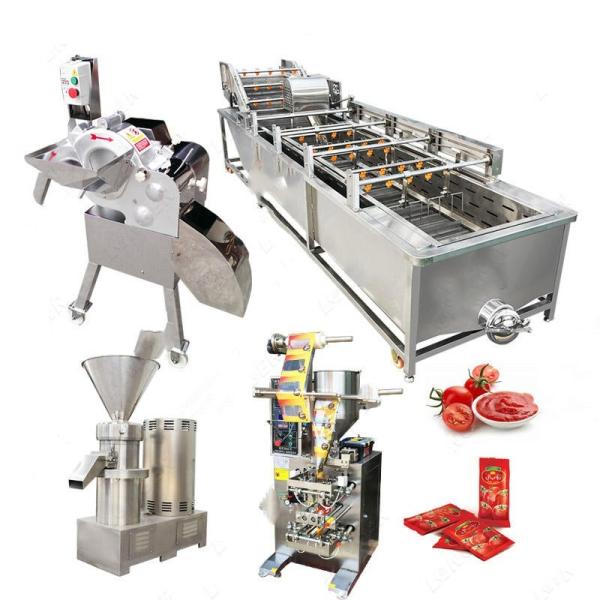 Machine de chaîne de production de sauce tomate/sauce tomate