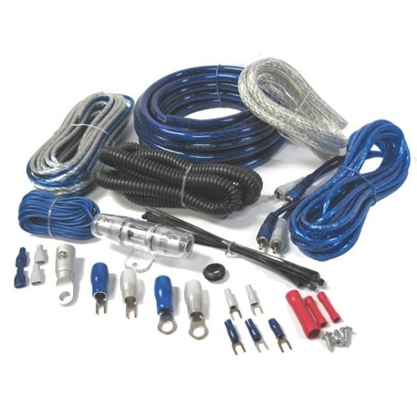 Car Audio System Amplifier Wiring Kit Complete Installation with Car Audio Cable Kits