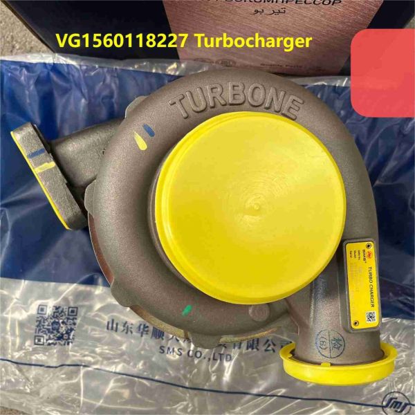 Турбозарядчик VG1560118227 HOWO Части грузовиков Турбодизельное топливо