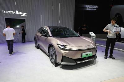 160km/h Maximum speed Toyota BZ3 Electric Sedan Mid Size Toyota EV Cars